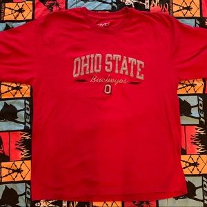 90s All Embroidered Ohio State Buckeyes Tee